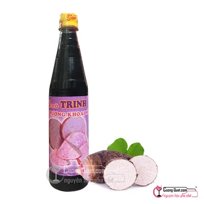 Trinh Siro Khoai Môn 600ml, Chai 600ml, thùng 20