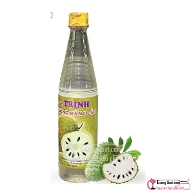 Trinh Siro Mãng Cầu 600ml, Chai 600ml, thùng 20