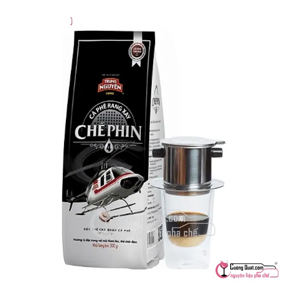Trung Nguyên Cà Phê Rang Xay Chế Phin 4 500g, Gói 500g