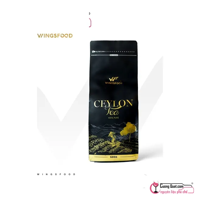 Wings Trà Đen Ceylon 500g, Gói 500g, thùng 20