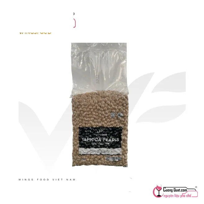 Wings Trân Châu Đen Việt Nam 3kg, Gói 3kg, thùng 6