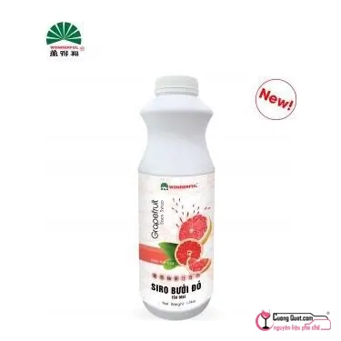Wonderful Siro Bưởi 1.3kg, Chai 1.3kg, thùng 6